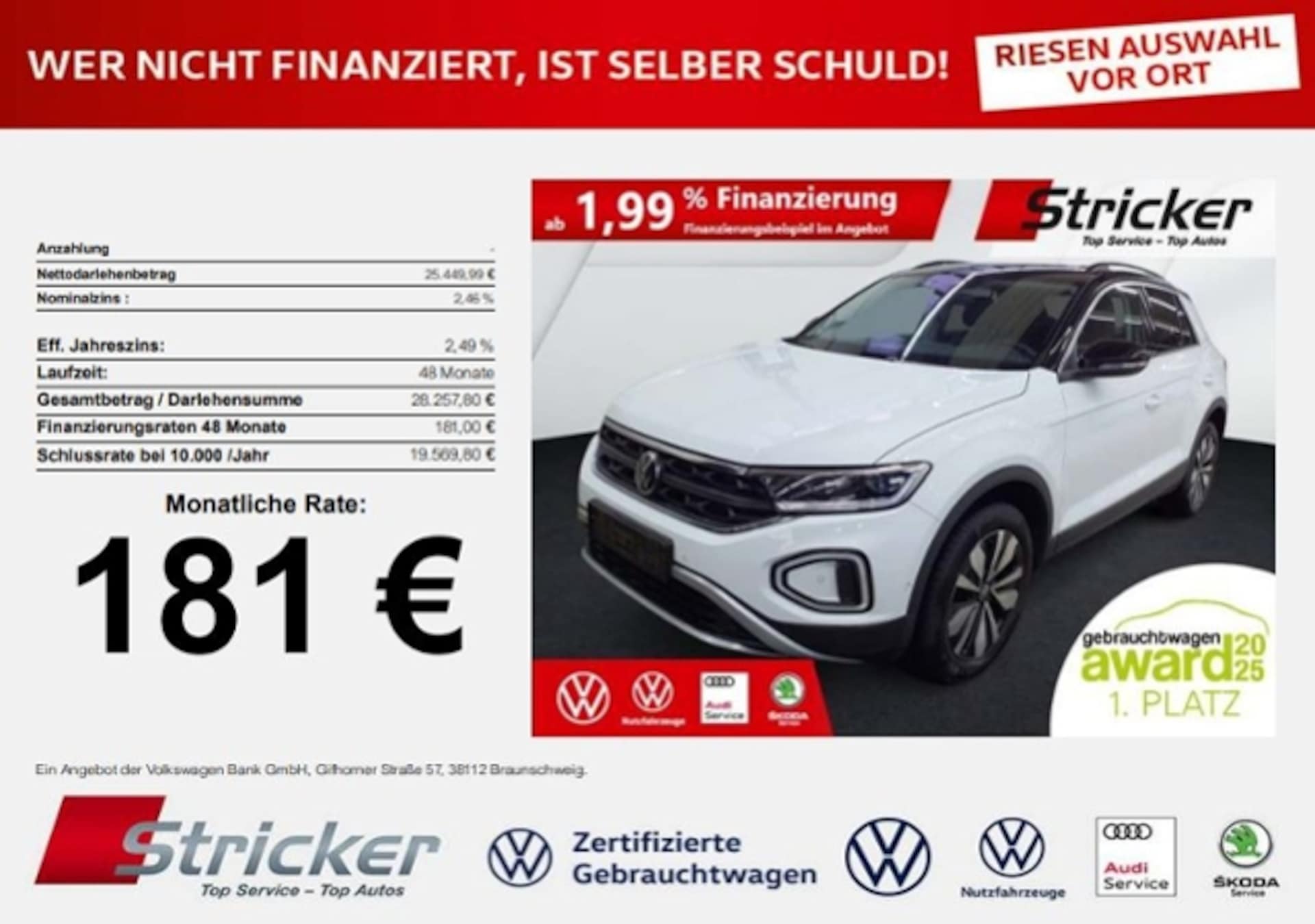 Volkswagen T-Roc Life