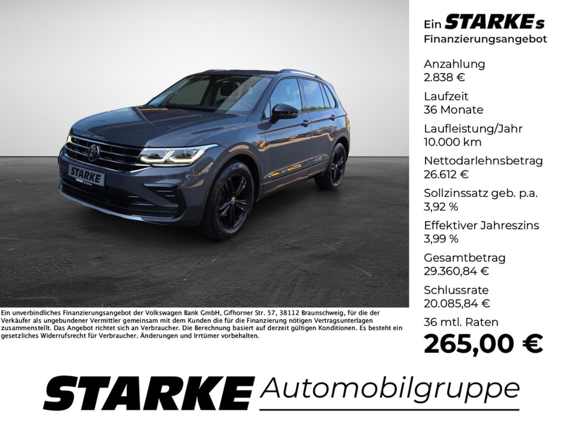 Volkswagen Tiguan Urban Sport