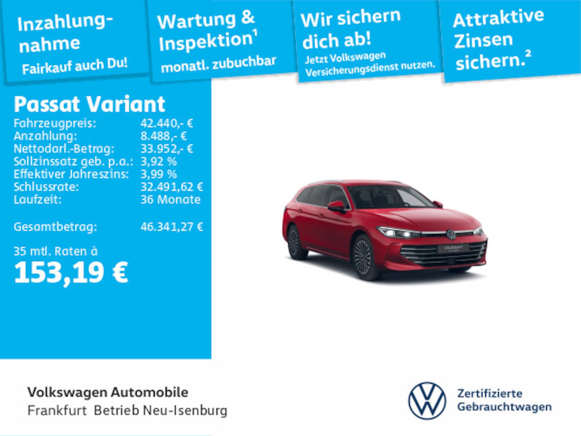 Volkswagen Passat Elegance