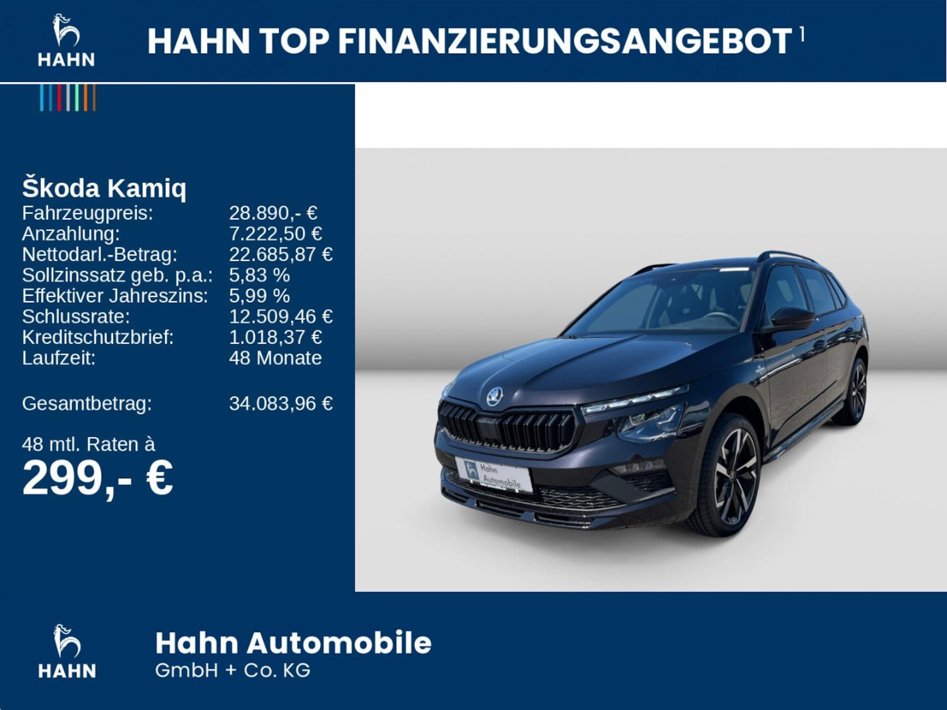 Skoda Kamiq Monte Carlo