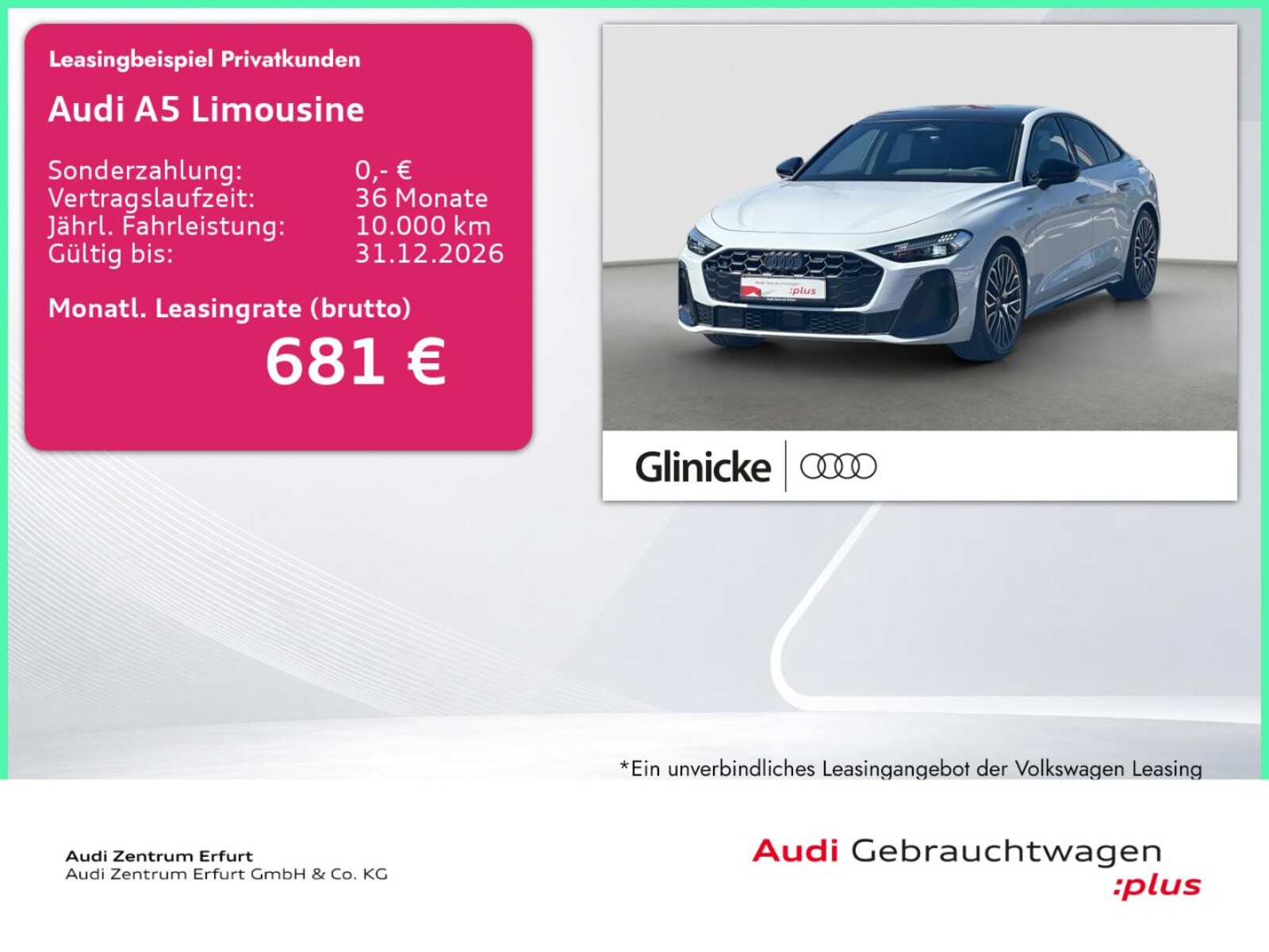 Audi A5 Limousine