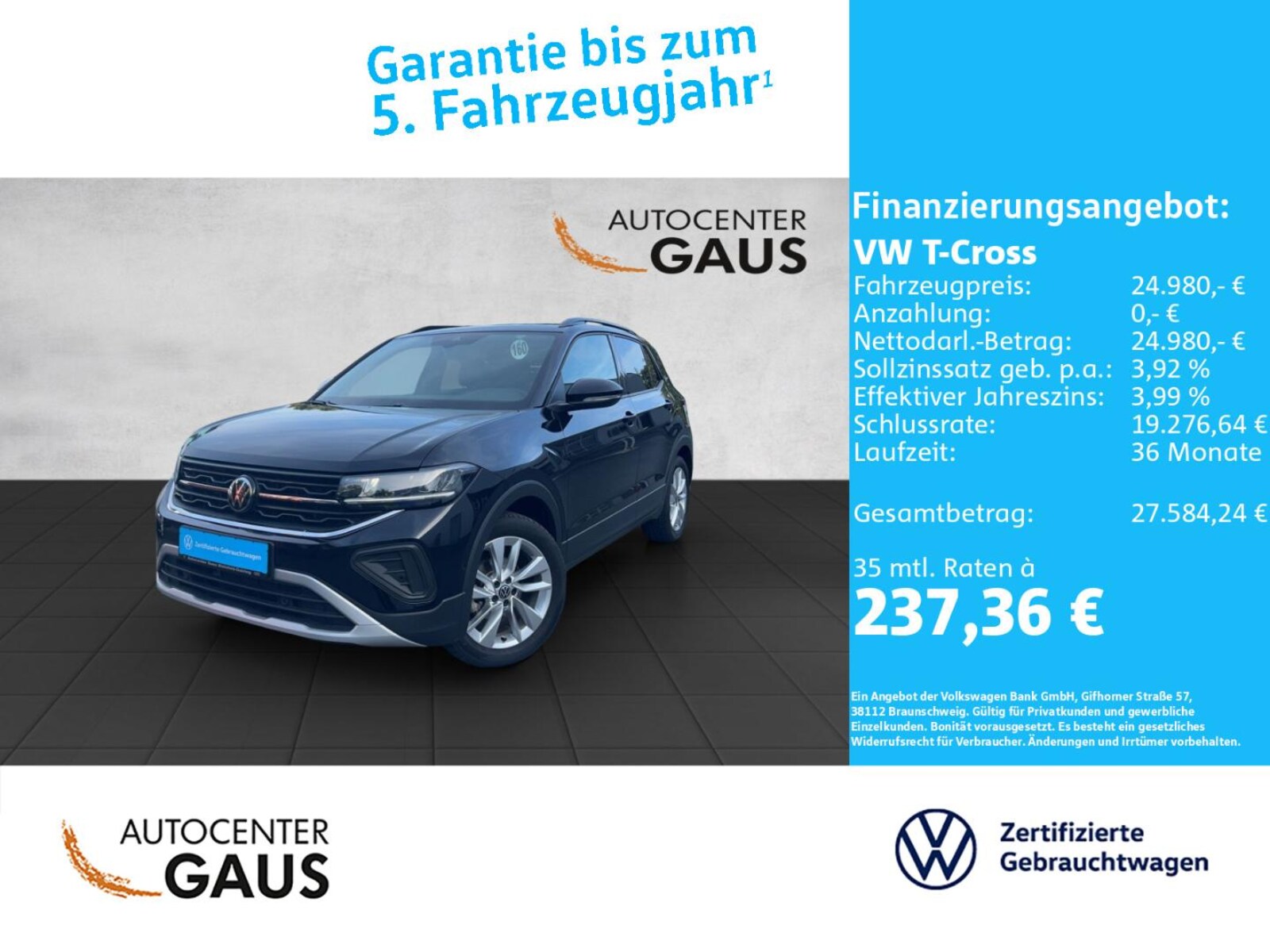 Volkswagen T-Cross – Bild 2