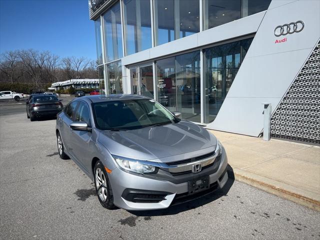 Used 2018 Honda Civic LX with VIN 19XFC2F53JE020042 for sale in Latham, NY