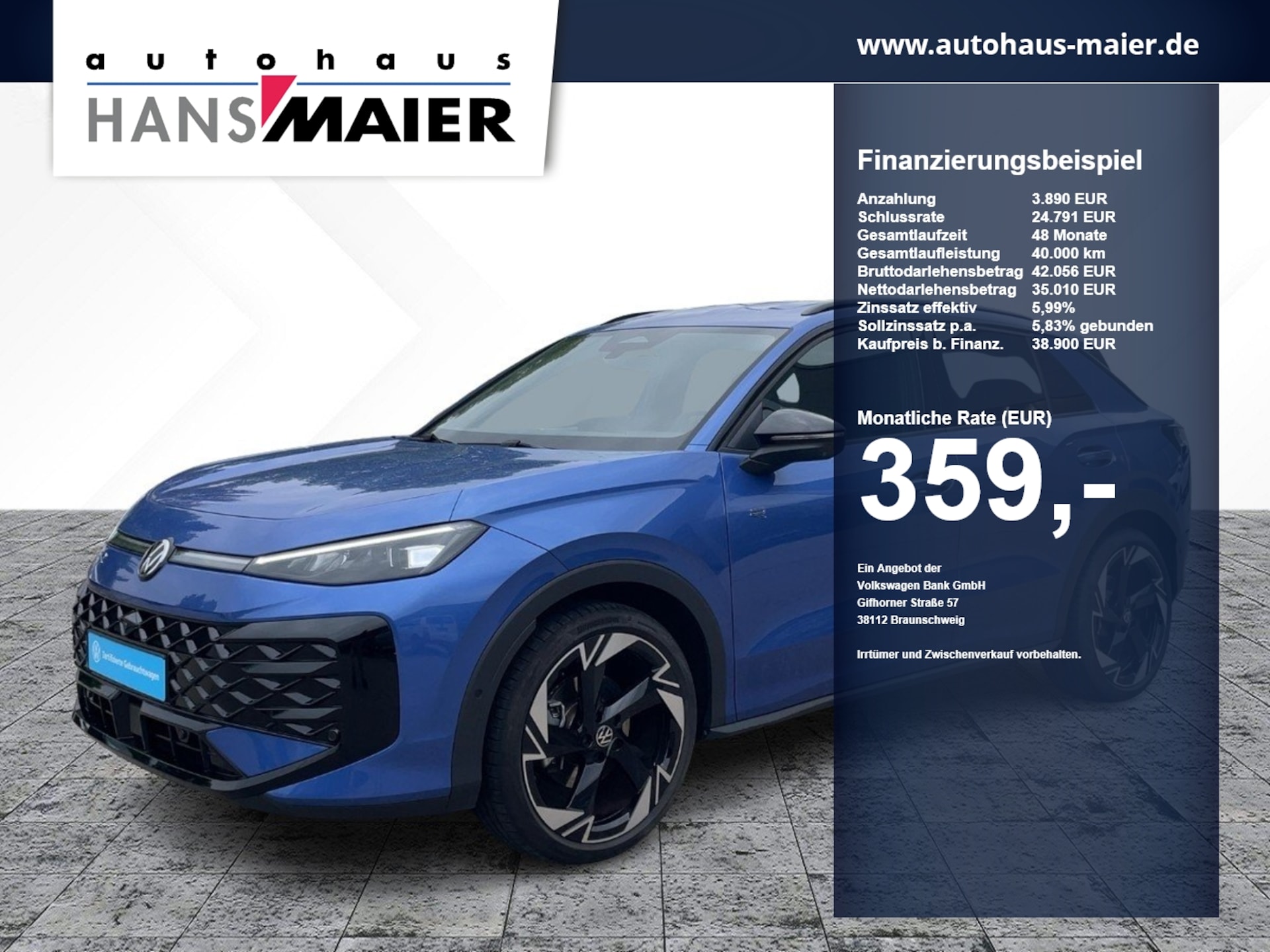 Volkswagen T-Roc R-Line