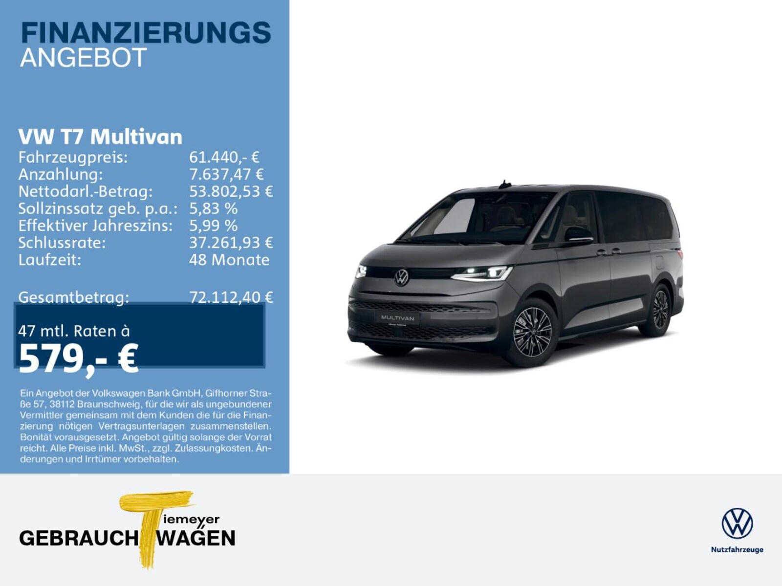 Volkswagen Multivan Langversion
