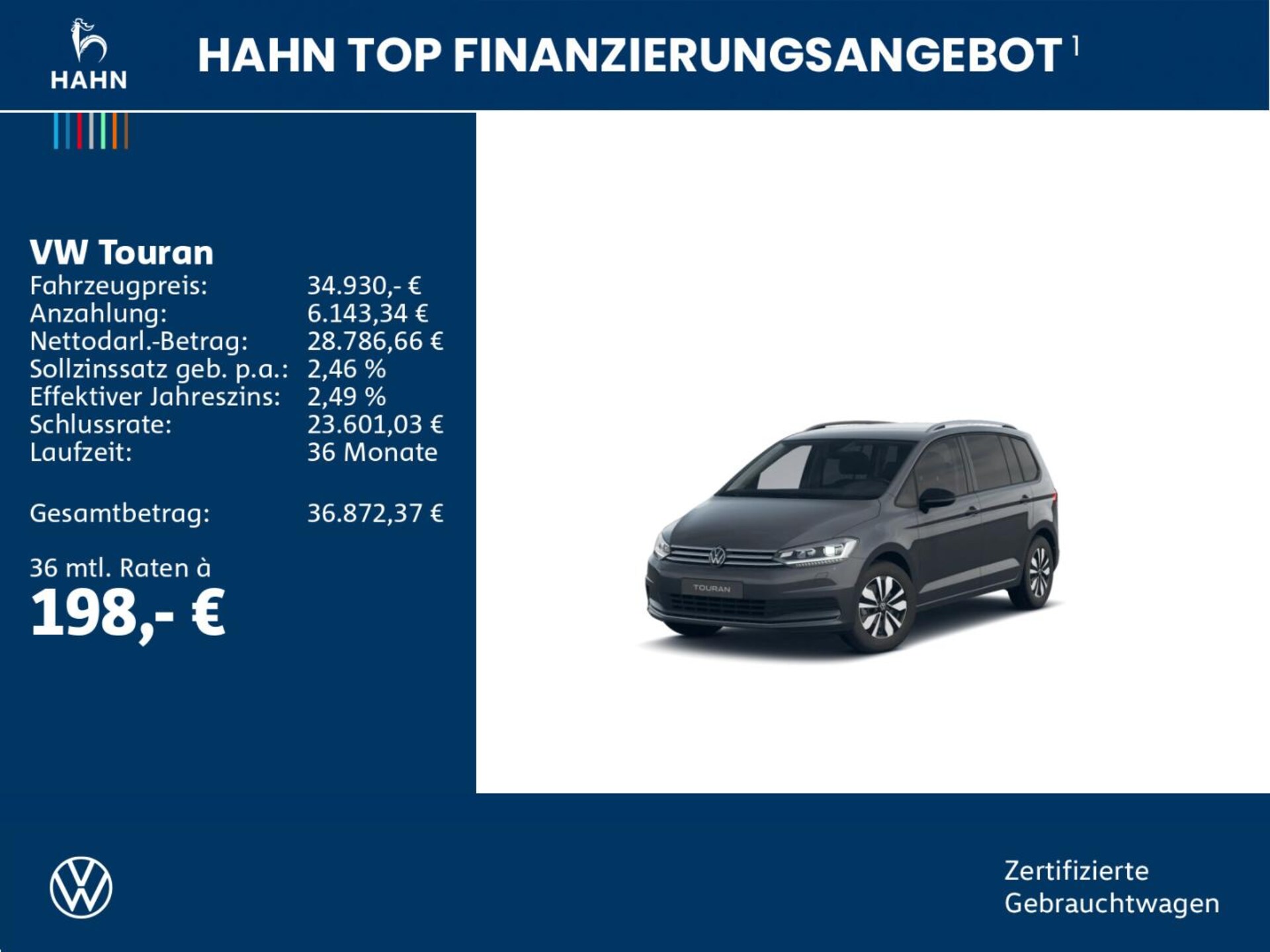 Volkswagen Touran Comfortline