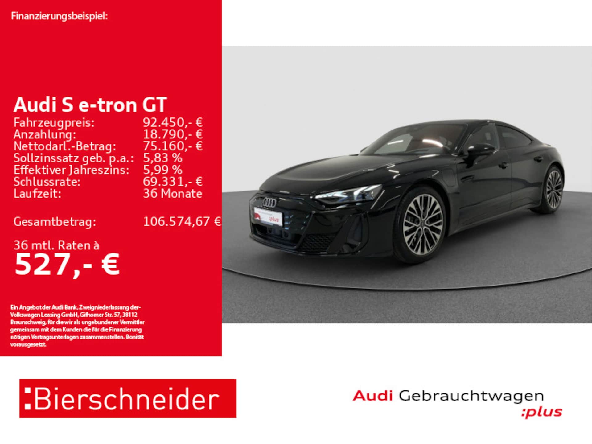 Audi S e-tron GT