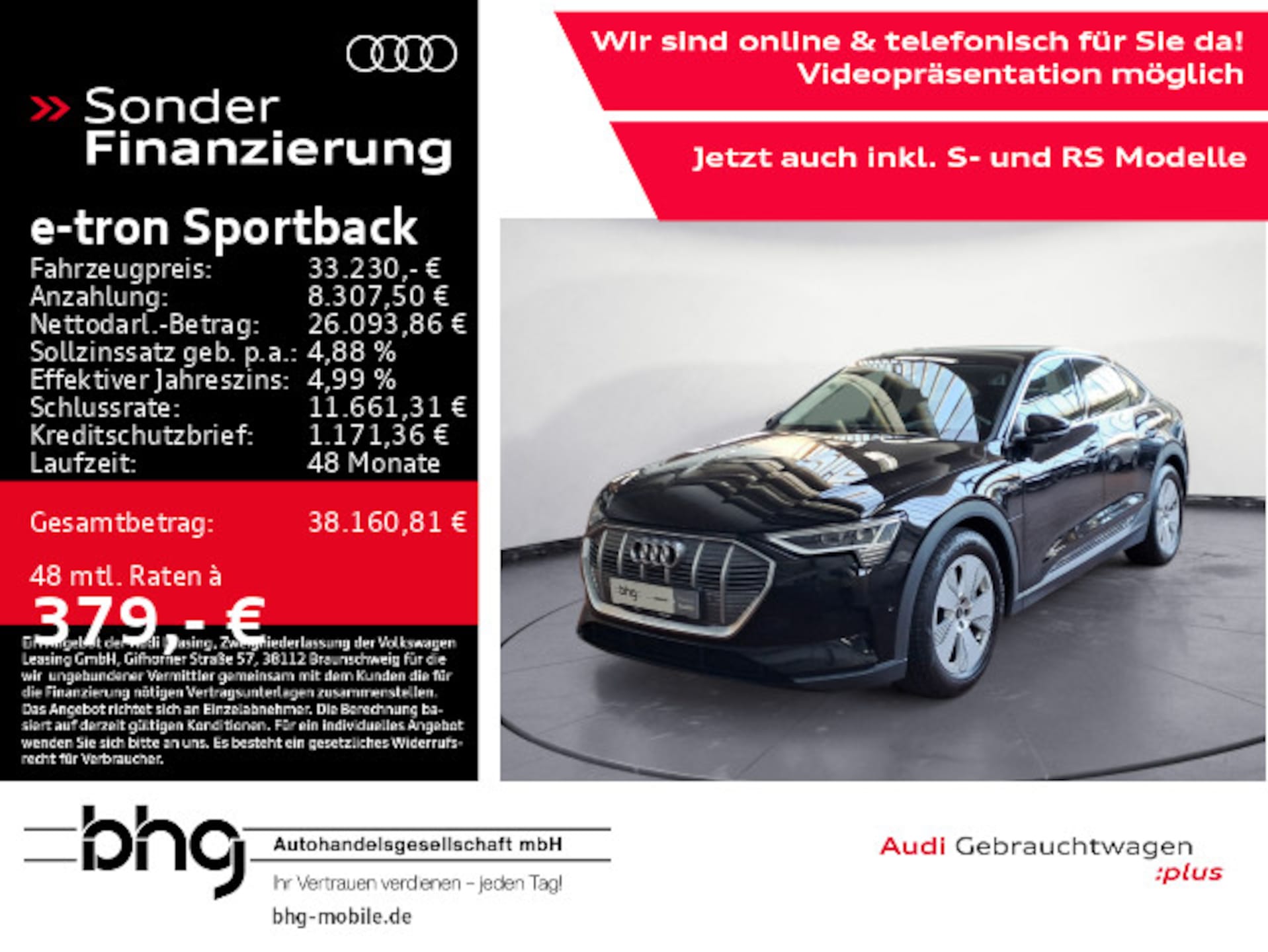 Audi e-tron Sportback