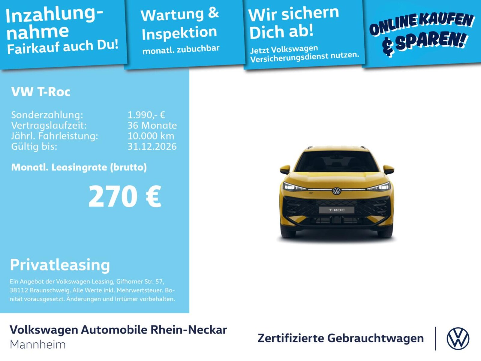 Volkswagen T-Roc – Bild 2