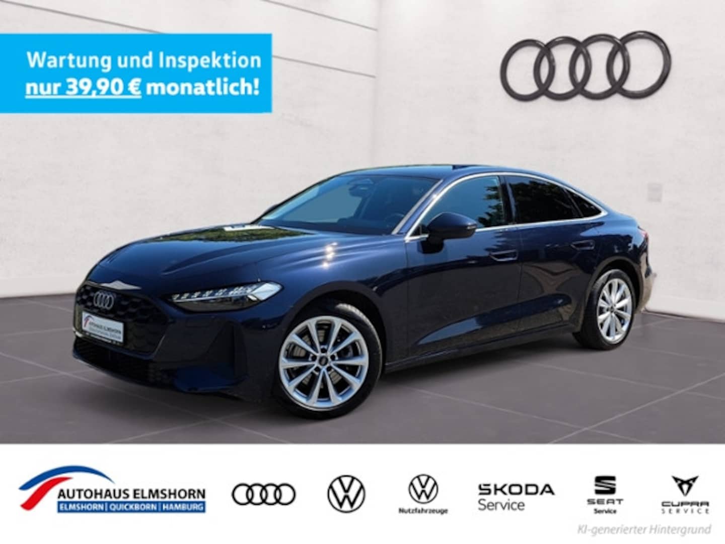 Bild über Audi A5 Limousine TFSI S tronic - für weitere Informationen kontaktieren Sie den Audi Partner