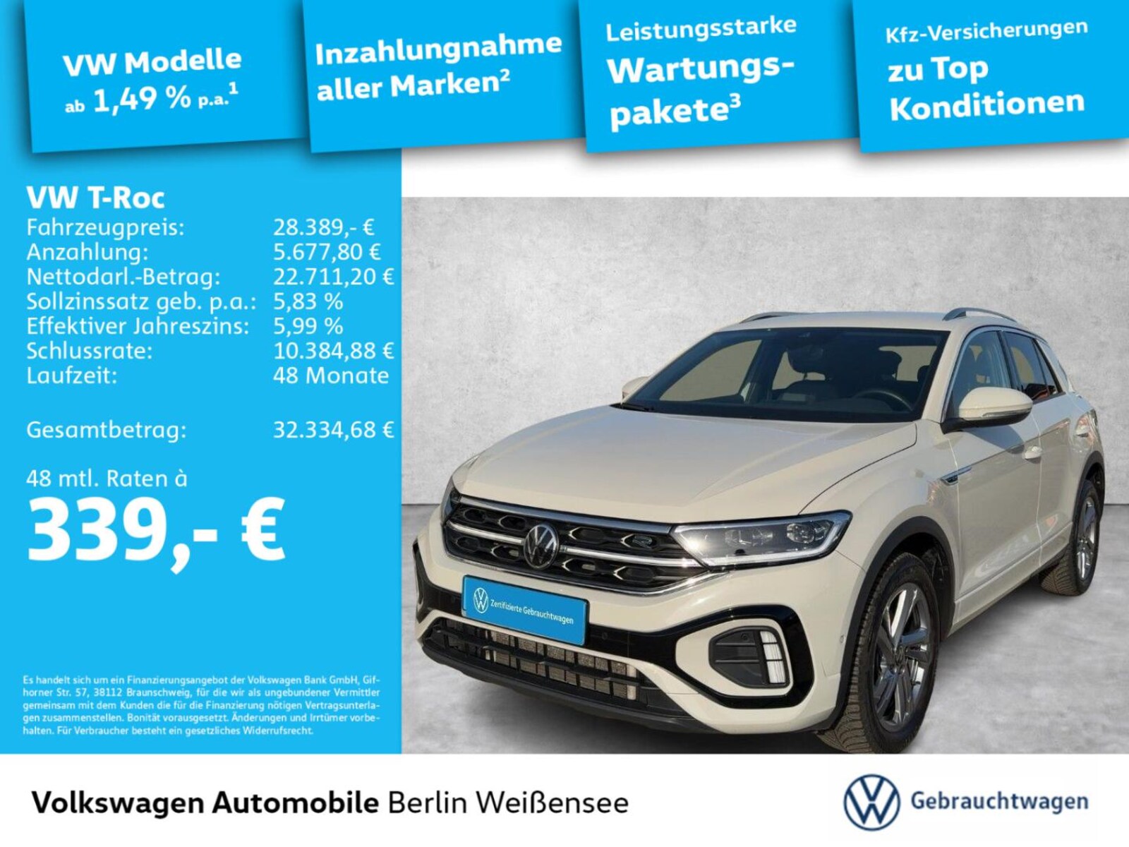 Volkswagen T-Roc – Bild 2