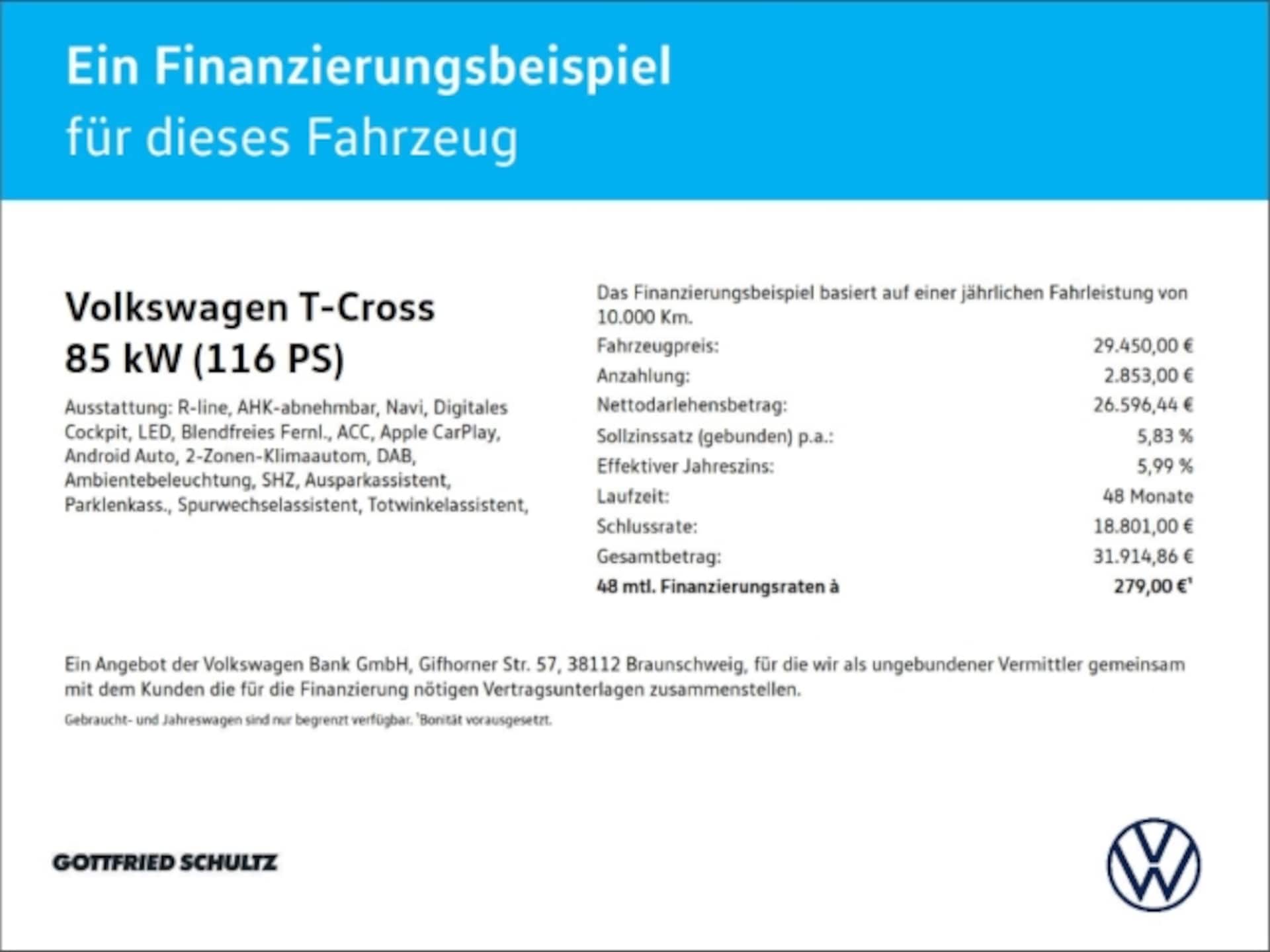 Volkswagen T-Cross R-Line