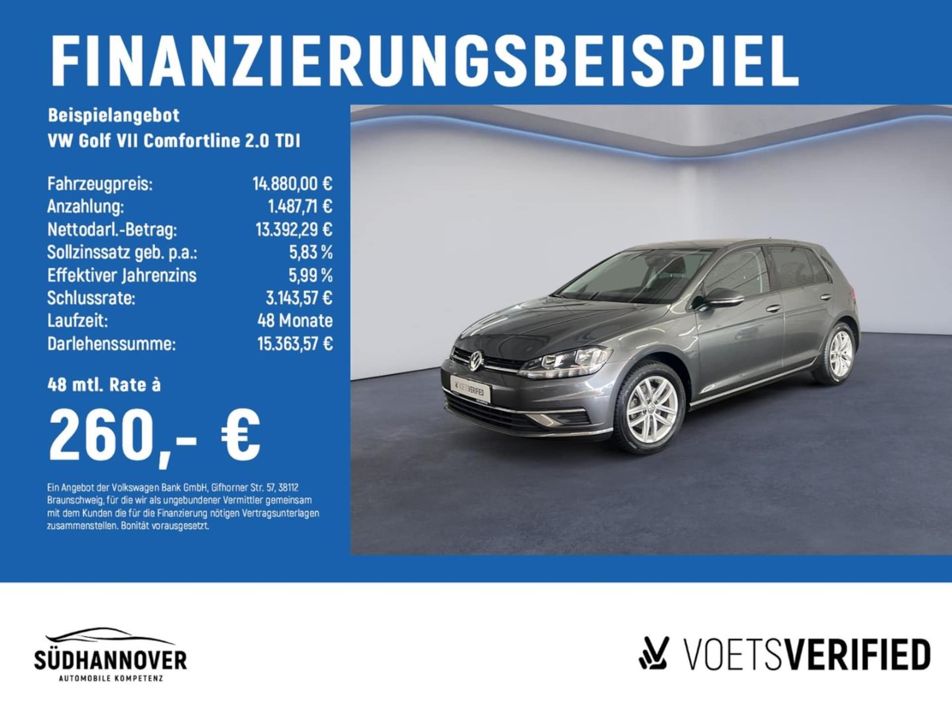 Volkswagen Golf Comfortline