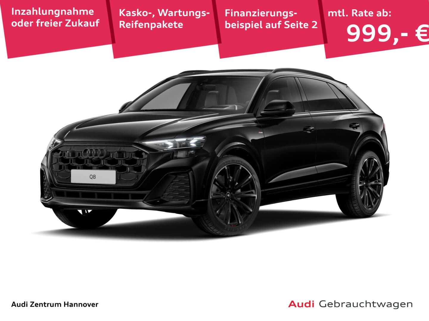Bild über Audi Q8 SUV 50 TDI quattro tiptronic - für weitere Informationen kontaktieren Sie den Audi Partner