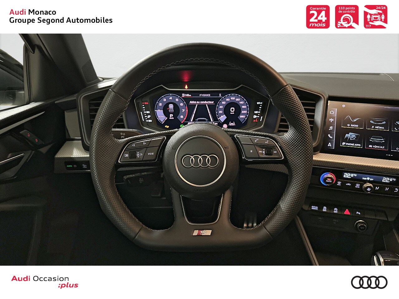 Image about Audi A1 Sportback S line plus 30 TFSI 85 kW (116 ch) S tronic