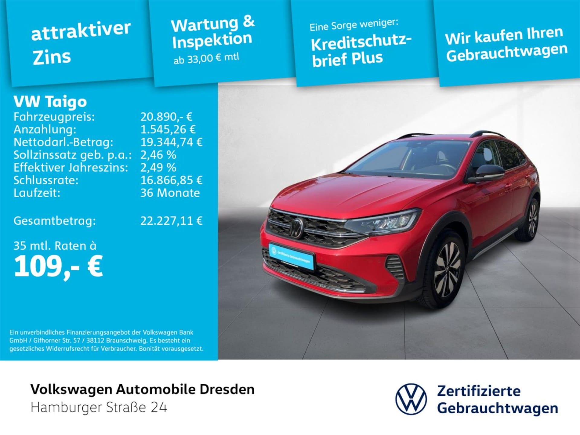 Volkswagen Taigo Goal