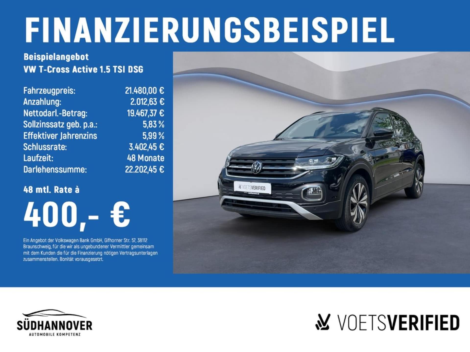 Volkswagen T-Cross ACTIVE