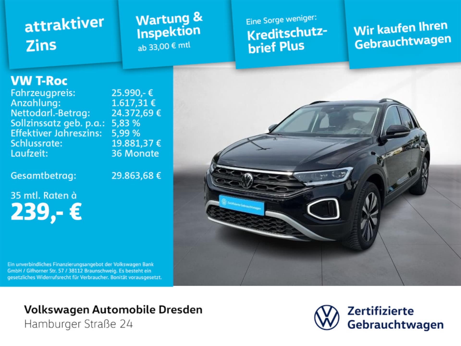 Volkswagen T-Roc Life