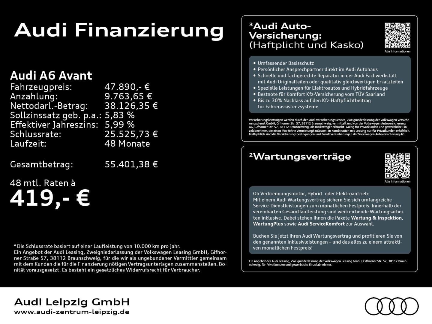 Bild über Audi A6 Avant S line 40 TDI S tronic - für weitere Informationen kontaktieren Sie den Audi Partner