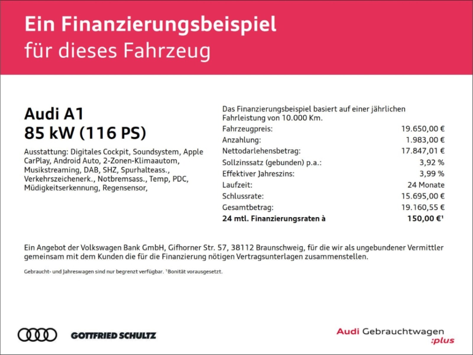 Audi A1 Sportback – Bild 2