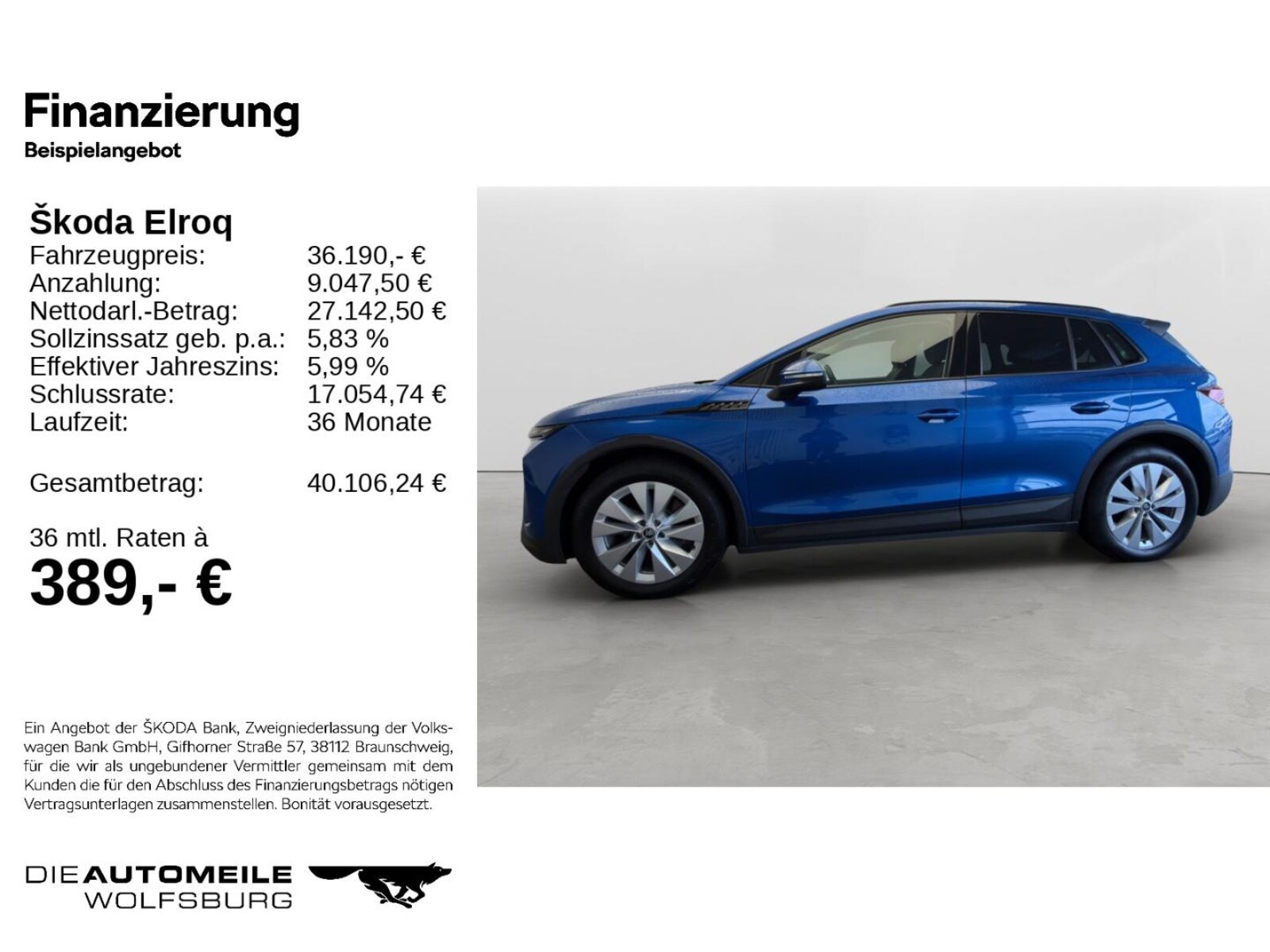 Škoda Elroq – Bild 2
