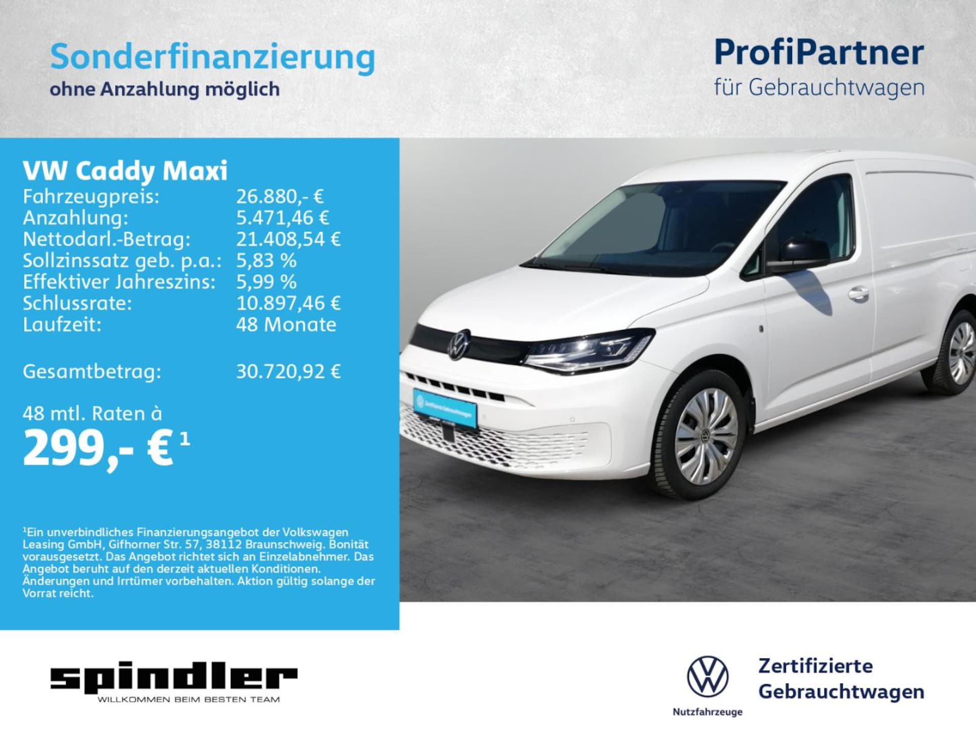 Volkswagen Caddy Maxi Cargo