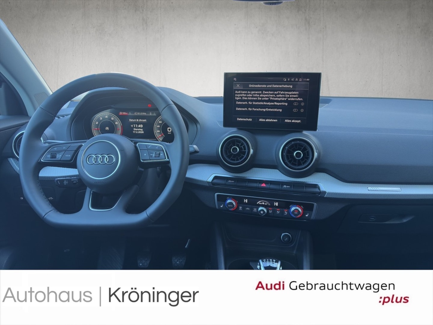 Bild über Audi Q2 advanced 30 TFSI Schaltgetriebe - für weitere Informationen kontaktieren Sie den Audi Partner