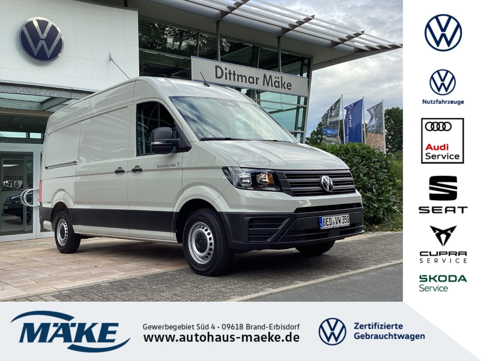 Volkswagen Crafter Kasten mittlerer Radstand