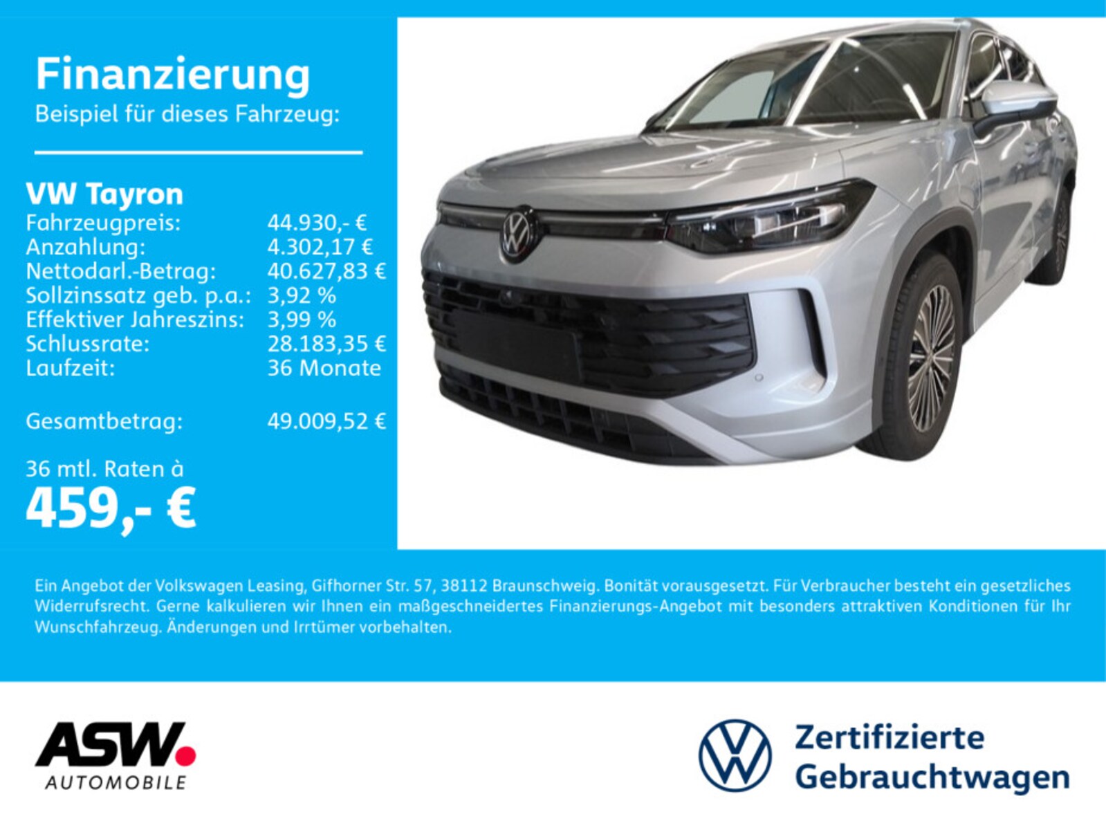 Volkswagen Tayron