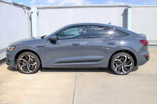 Certified 2024 Audi Q8 Sportback e-tron Premium Plus with VIN WA1CAAGE7RB042307 for sale in Sugar Land, TX