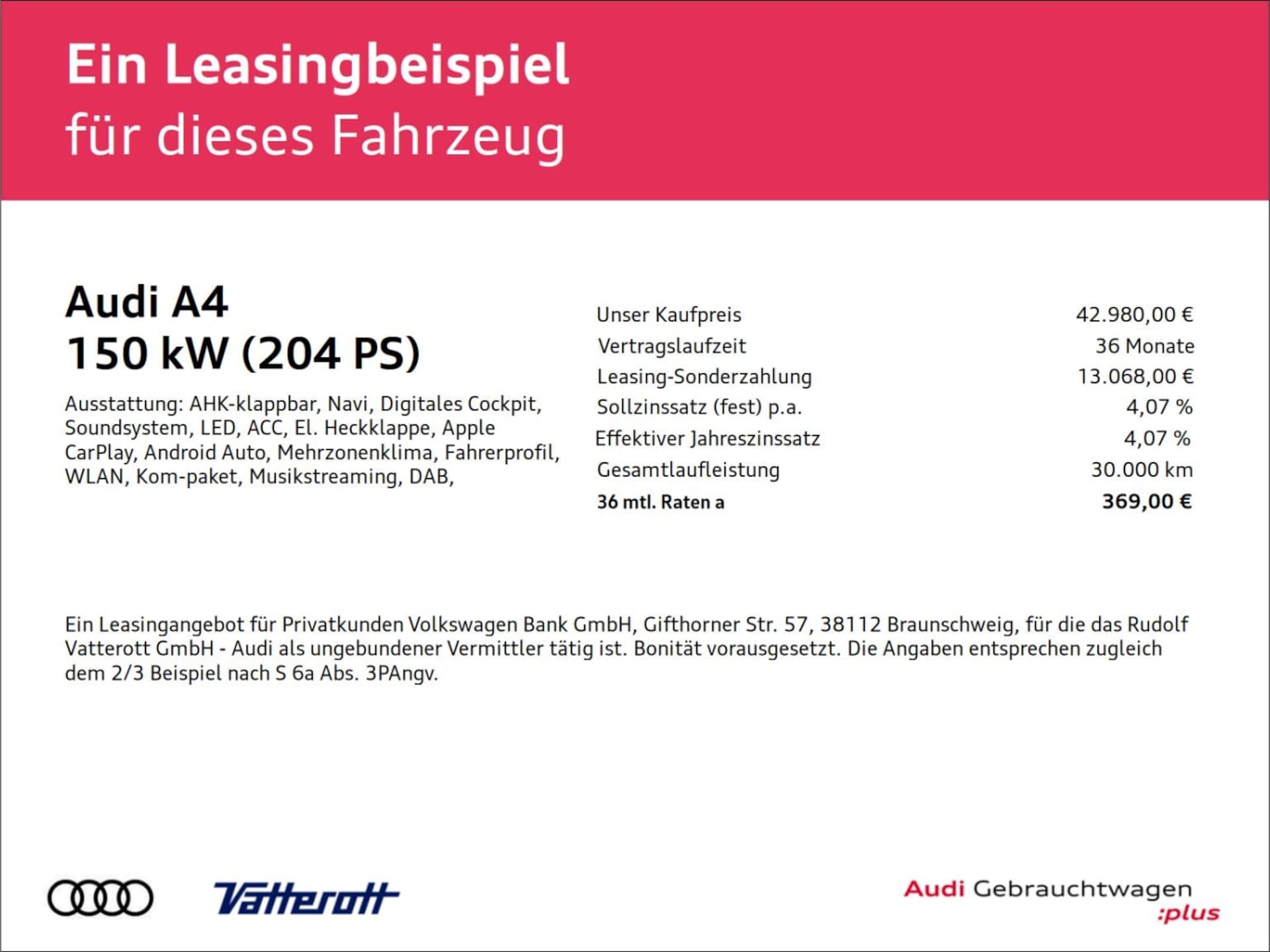 Audi A4 Avant S line
