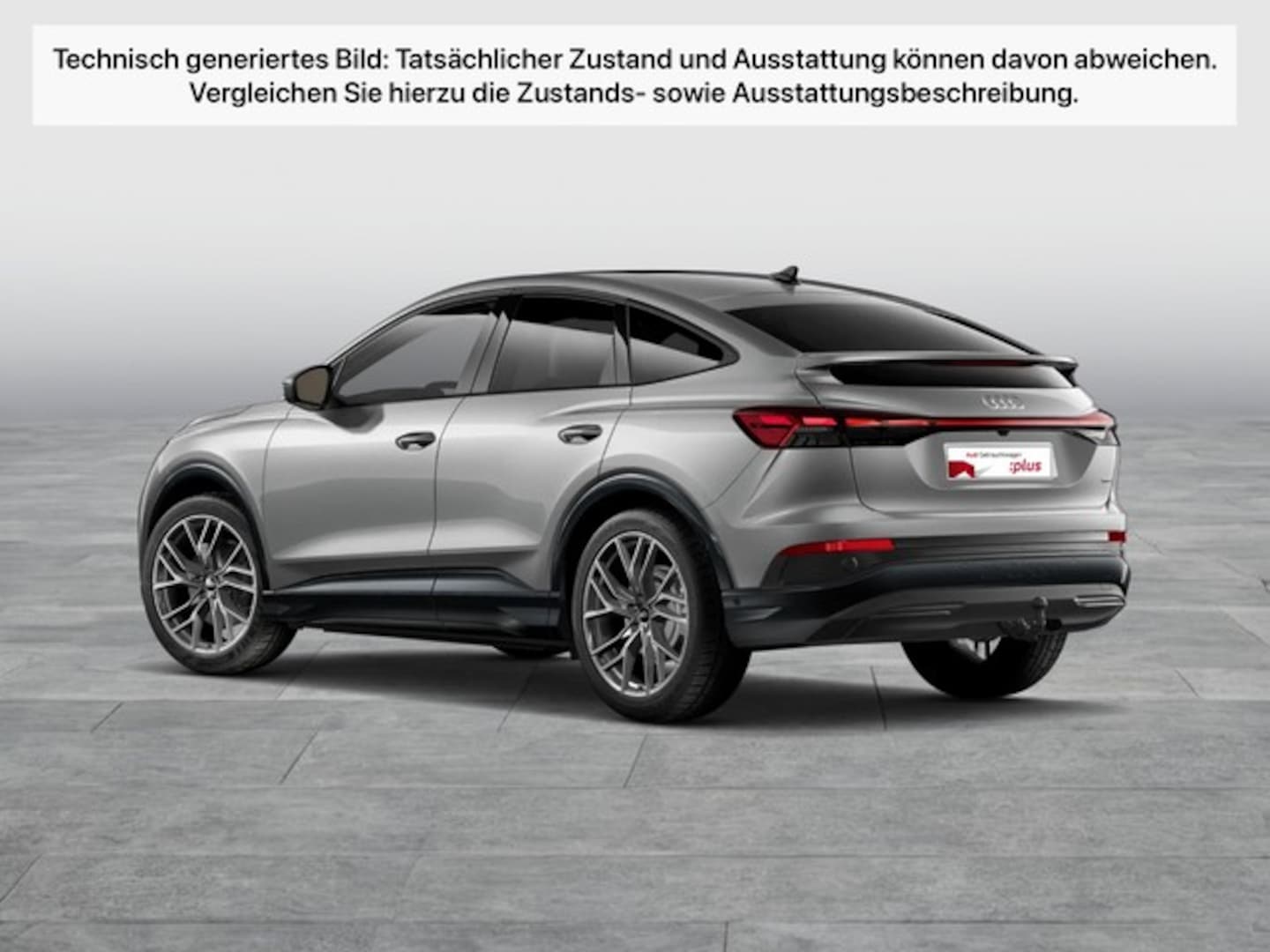 Bild über Audi Q4 Sportback e-tron 55 e-tron quattro - für weitere Informationen kontaktieren Sie den Audi Partner