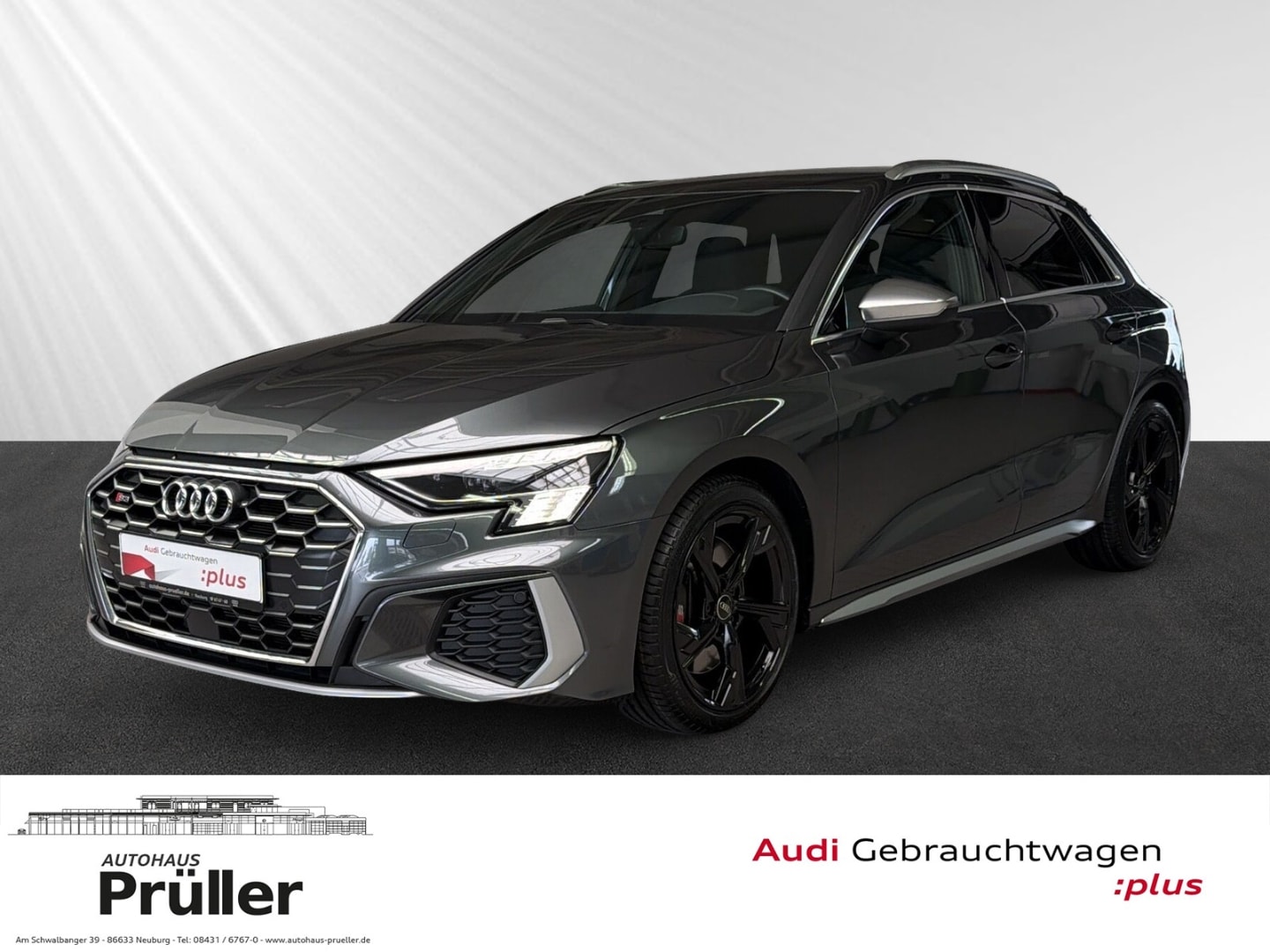 Bild über Audi S3 Sportback TFSI quattro S tronic - für weitere Informationen kontaktieren Sie den Audi Partner