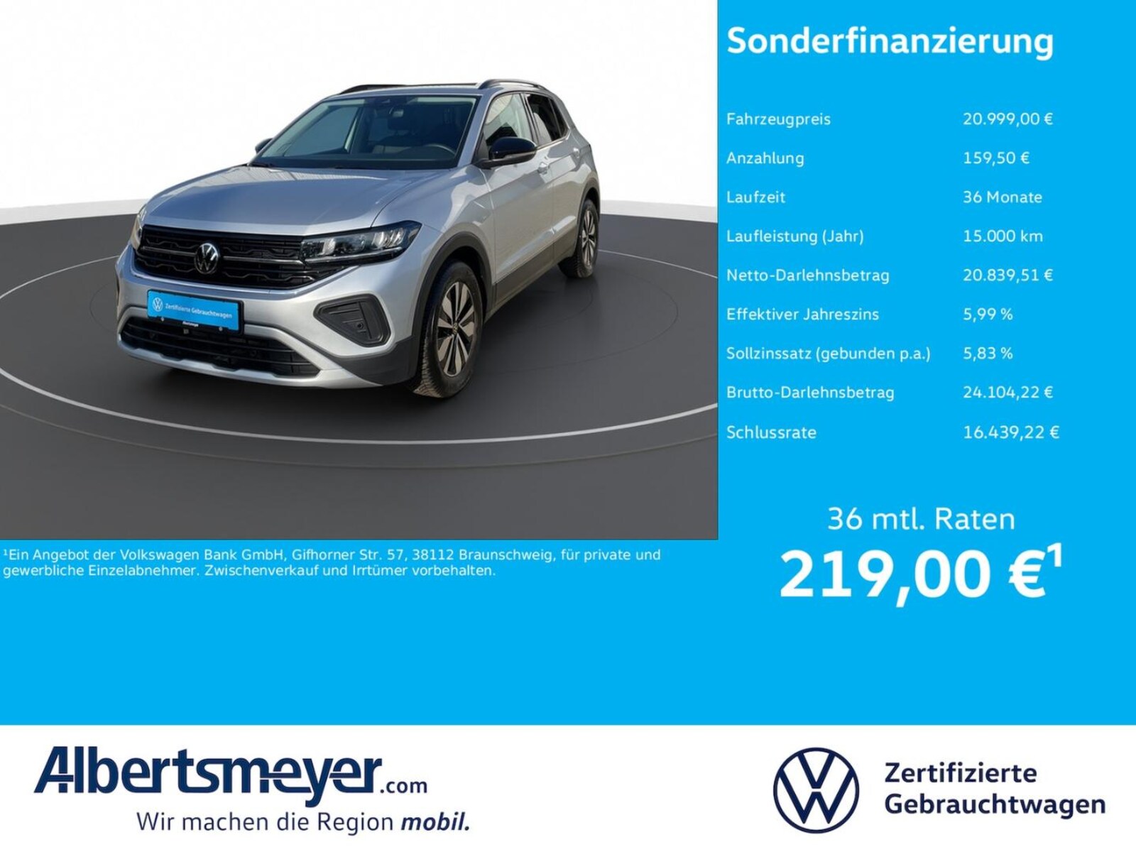 Volkswagen T-Cross – Bild 2