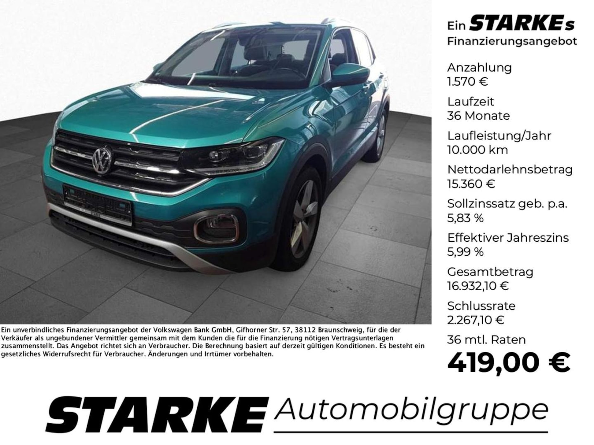 Volkswagen T-Cross Style