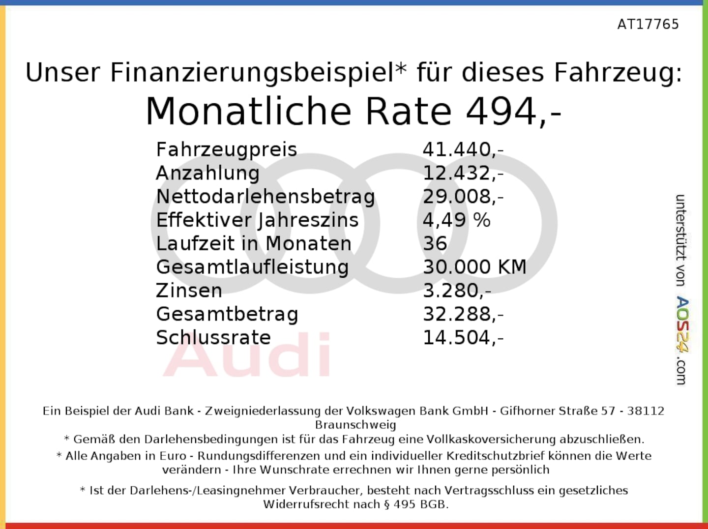 Bild über Audi Q4 e-tron 40 e-tron - für weitere Informationen kontaktieren Sie den Audi Partner