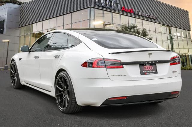Used 2017 Tesla Model S P100D with VIN 5YJSA1E42HF234287 for sale in Calabasas, CA
