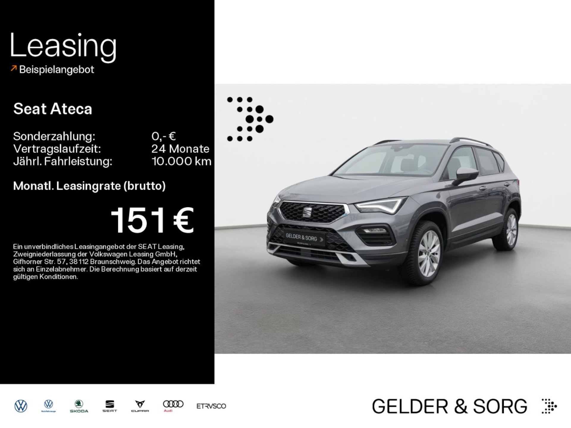Seat Ateca 2025 — Ateca Style 1.0 TSI RFK*LED*Navigation*ACC