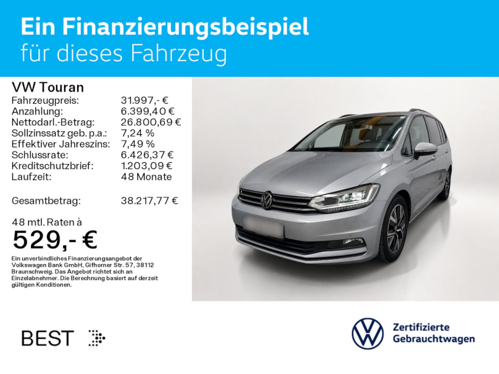 Volkswagen Touran Comfortline
