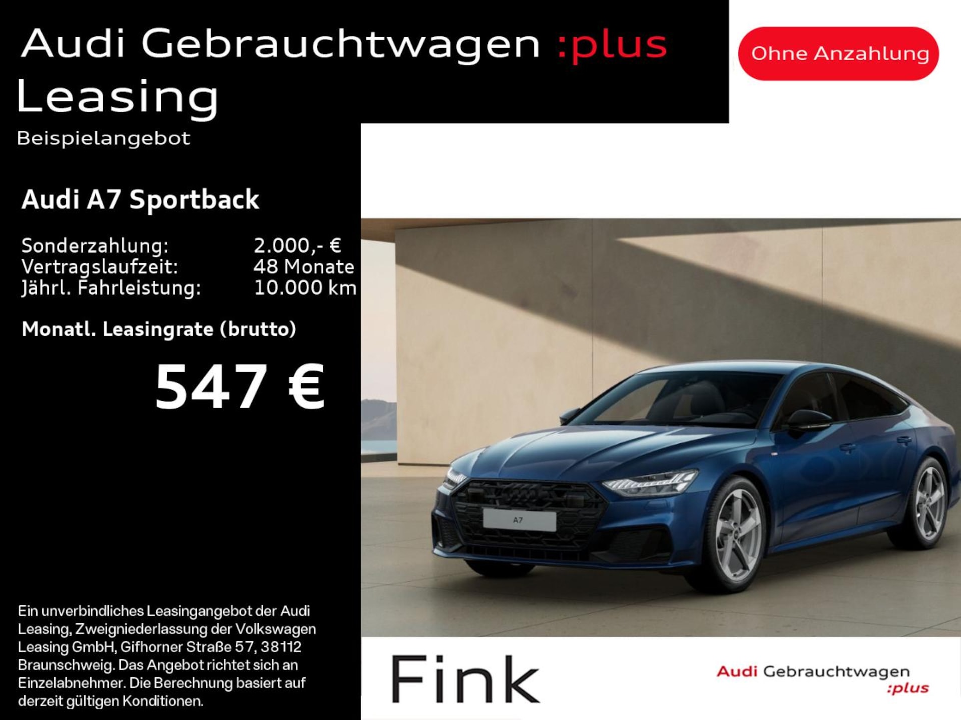 Audi A7 Sportback 2025