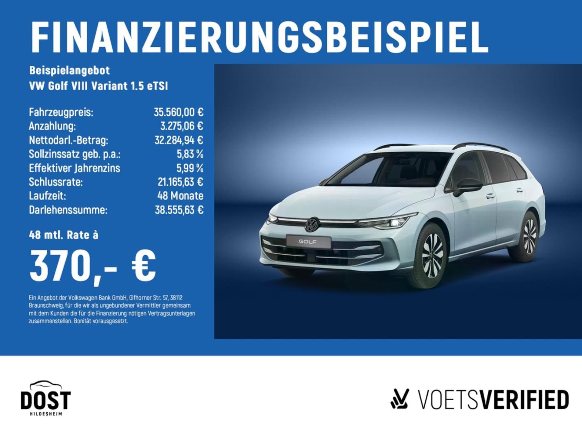 Volkswagen Golf Variant Goal