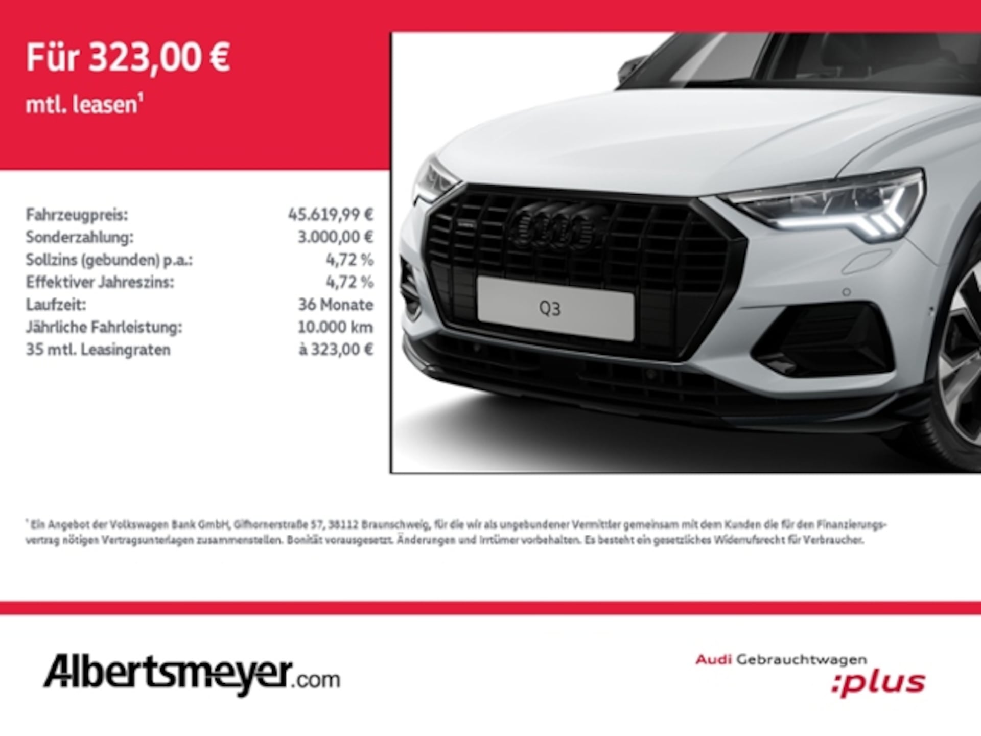 Audi Q3 SUV advanced