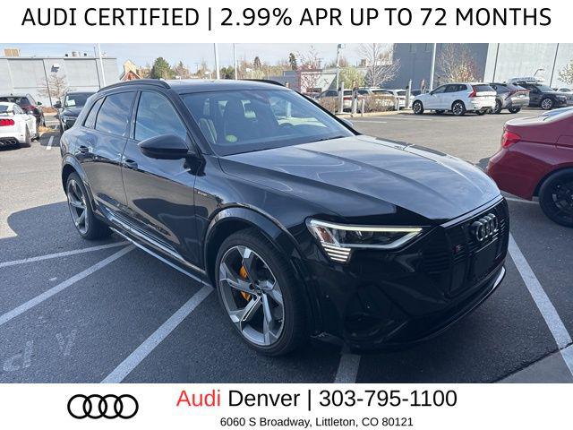 Used 2023 Audi e-tron S Premium Plus with VIN WA1ACBGE3PB014024 for sale in Littleton, CO
