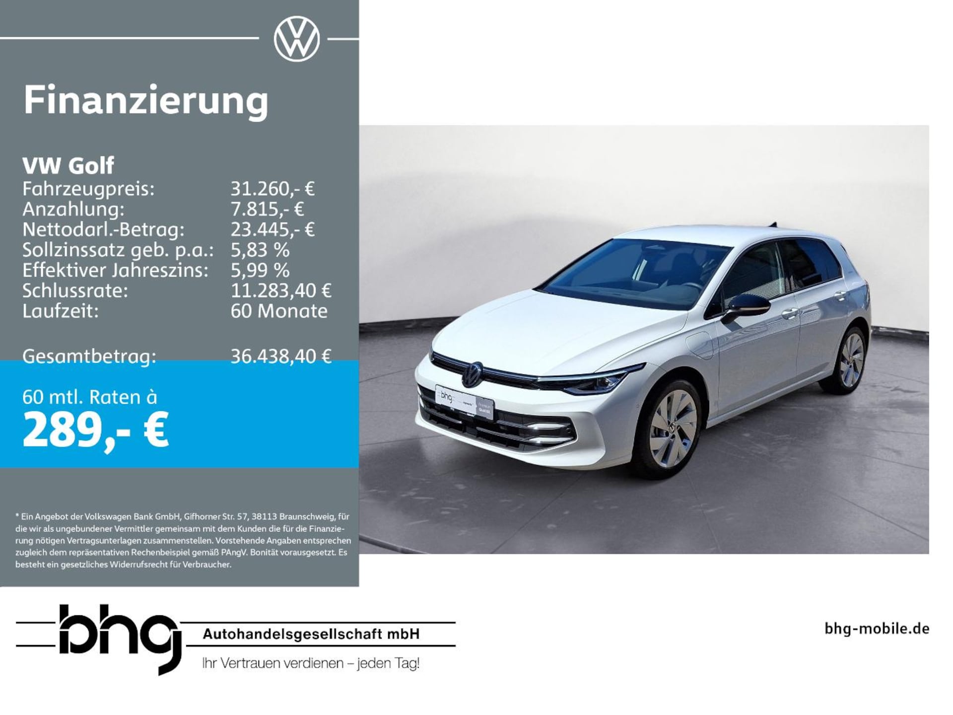 Volkswagen Golf ENERGY