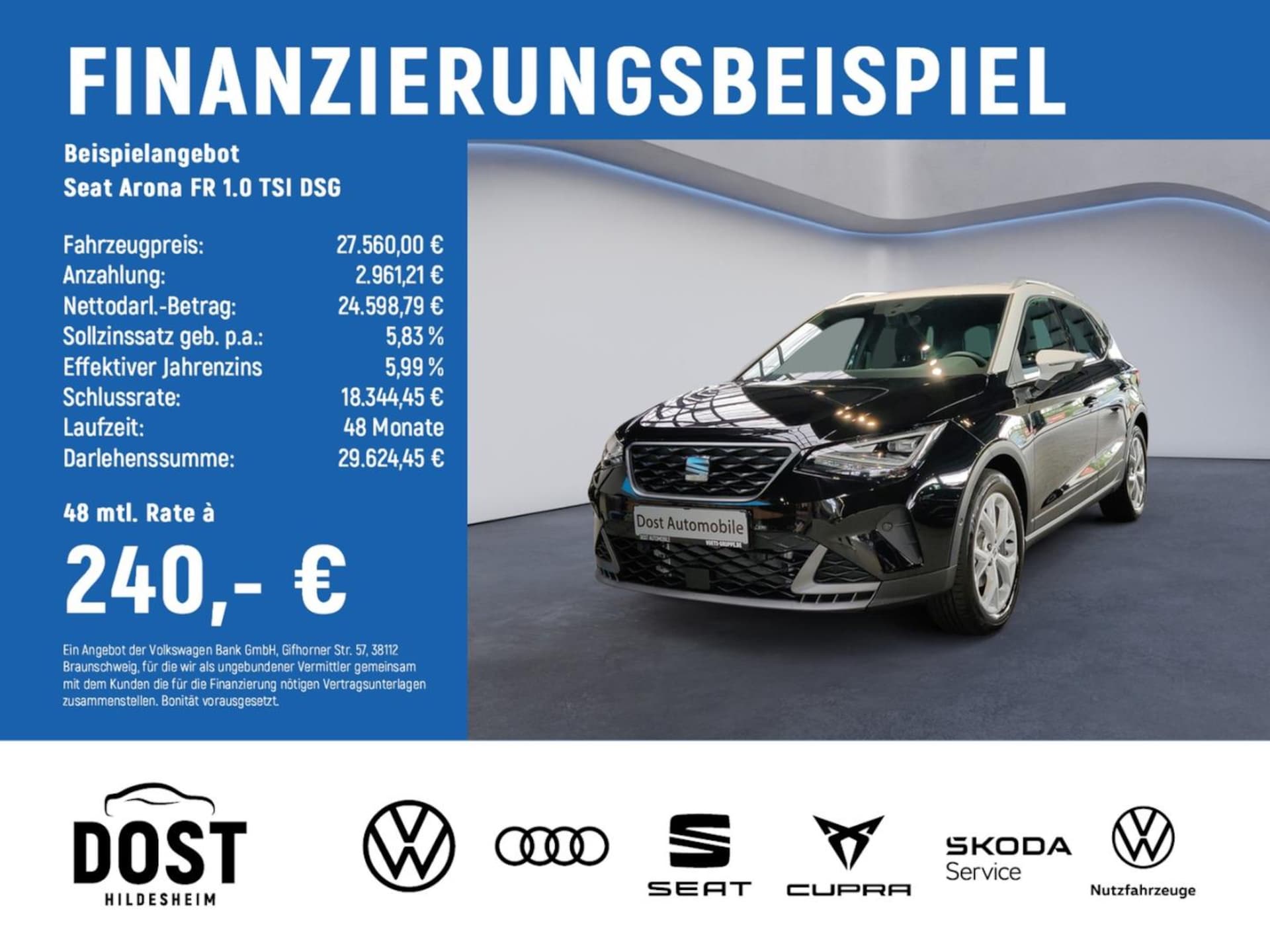 SEAT Arona FR