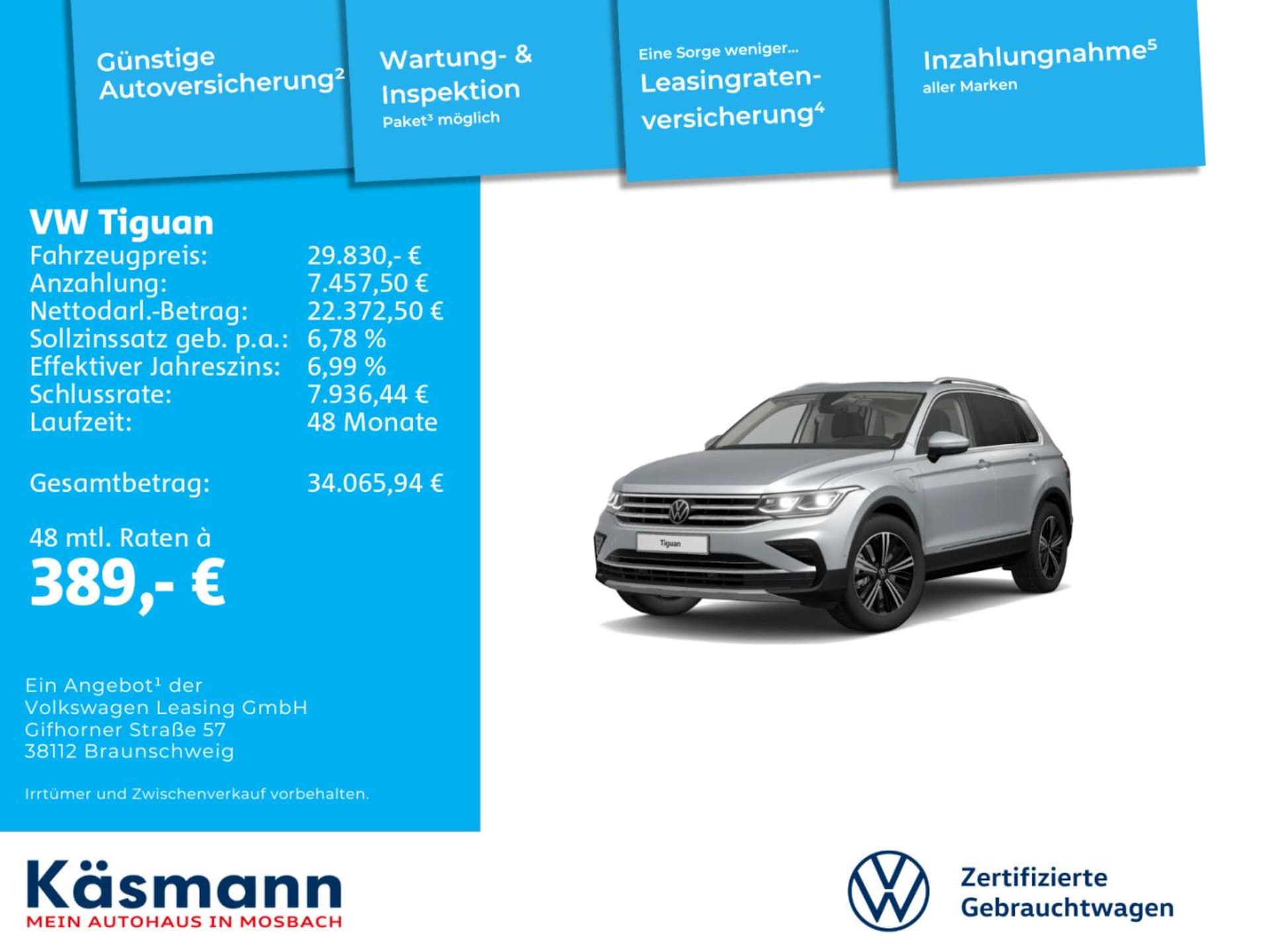 Volkswagen Tiguan Elegance
