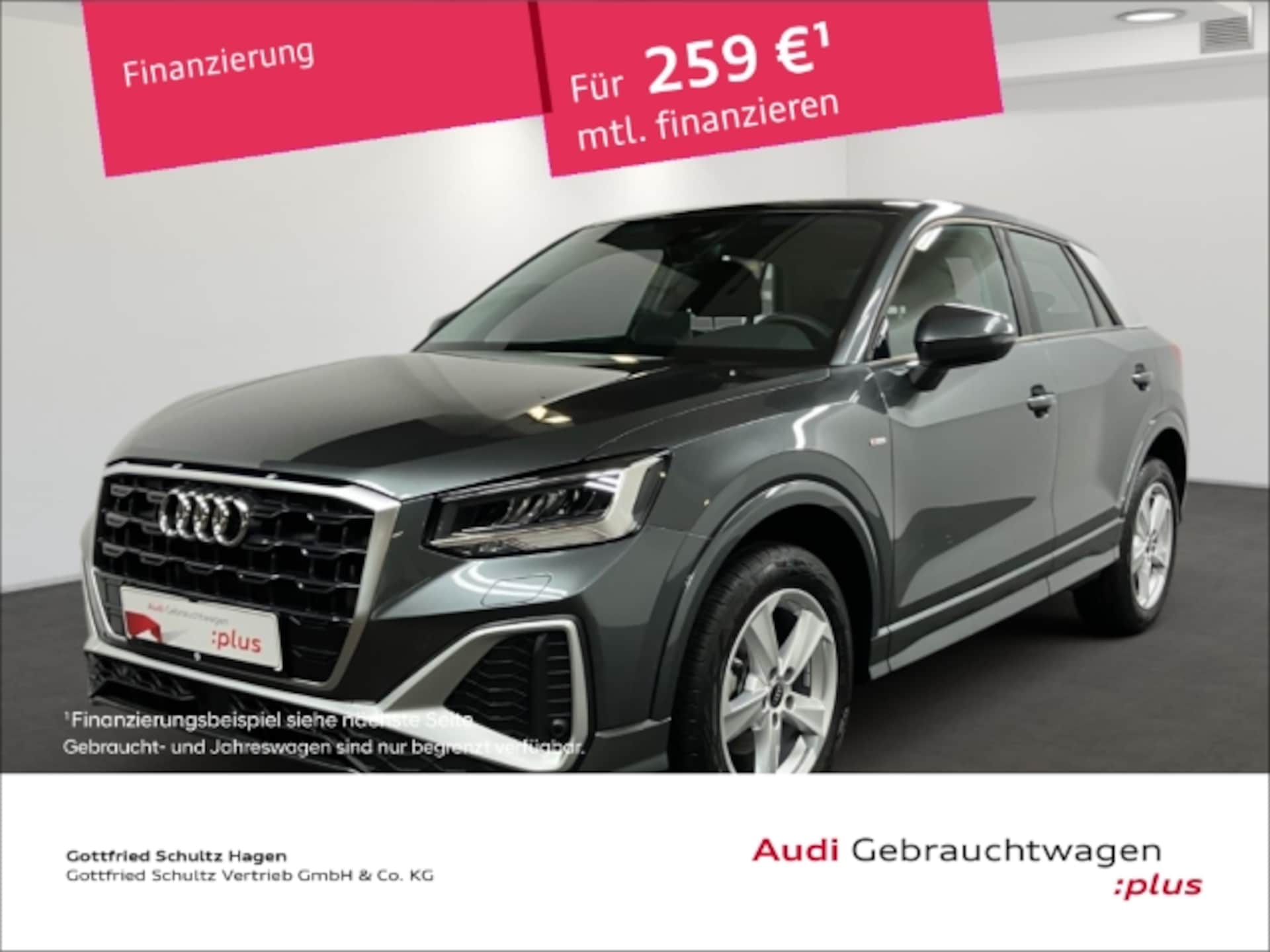 Audi Q2 — Audi Q2 S line 35 TFSI 110 kW (150 PS) S tronic Q2 35 TFSI S-tronic LED MMI ACC SHZ KAMERA S line