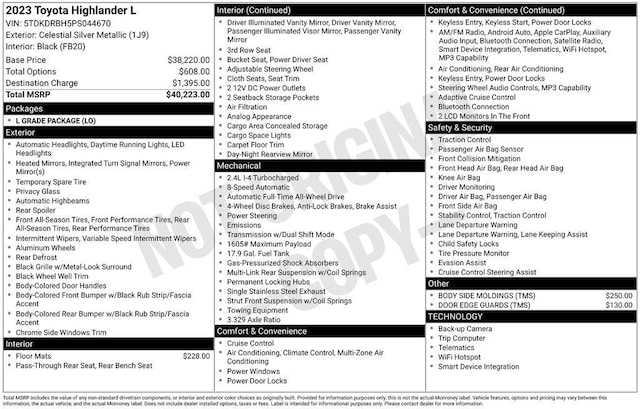 2023 Toyota Highlander