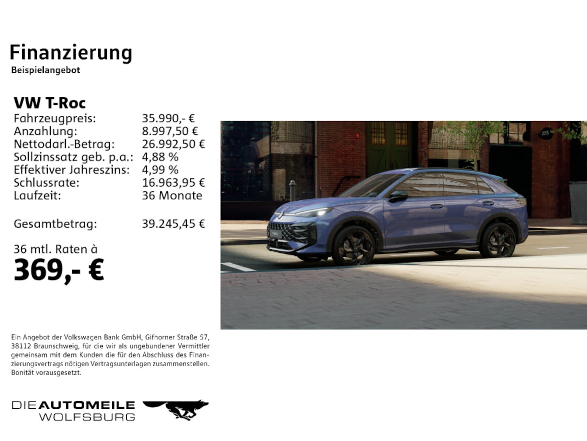 Volkswagen T-Roc R-Line