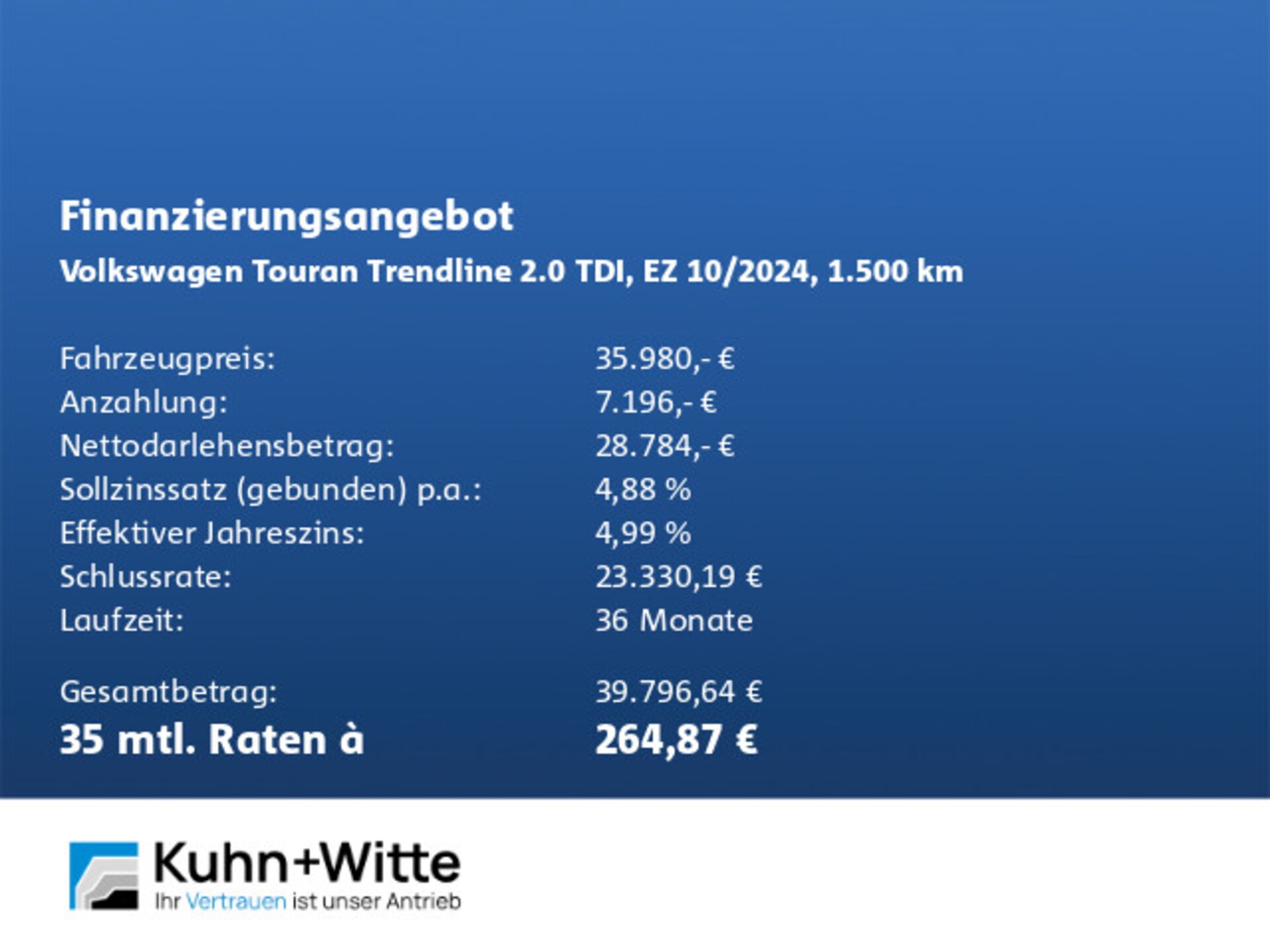 Volkswagen Touran Trendline